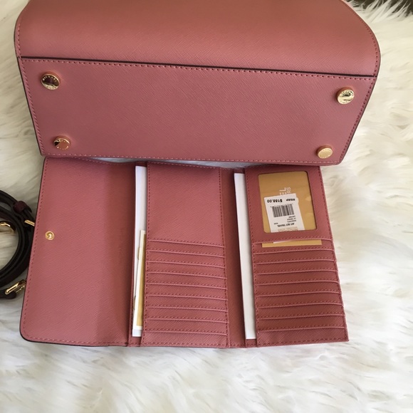 Michael Kors medium Selma Satchel &Matching wallet - Picture 6 of 8